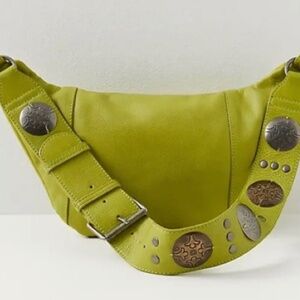 Free People Bag Yuletide Lime